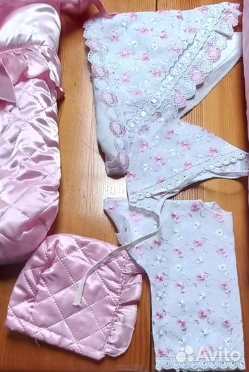 Конверт на выписку для девочки