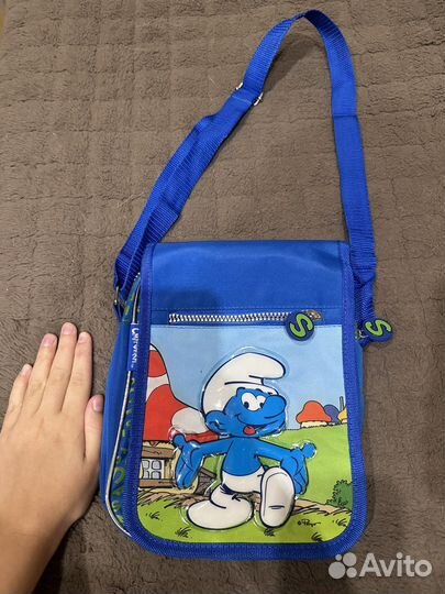Сумка со смурфиком