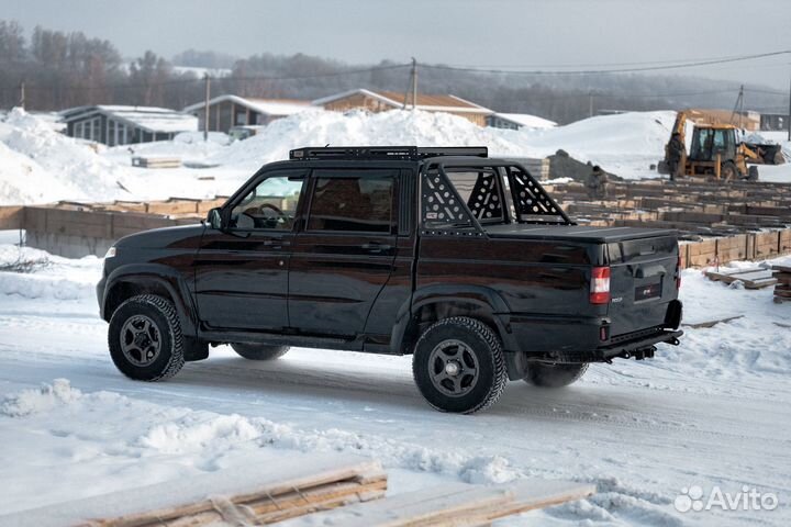 Фаркоп BMS для УАЗ Патриот Пикап 2008+ под силовые