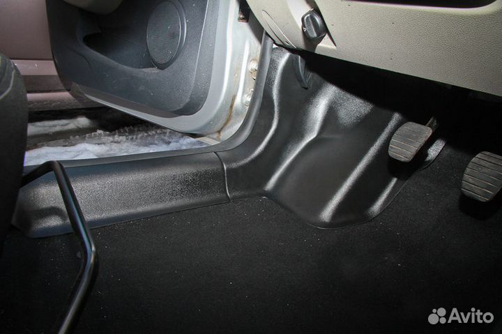 Накладки Рено Сандеро 2 на ковролин передние