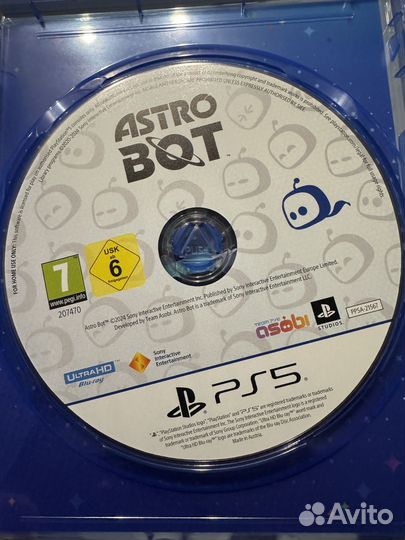 Astro bot ps5 диск