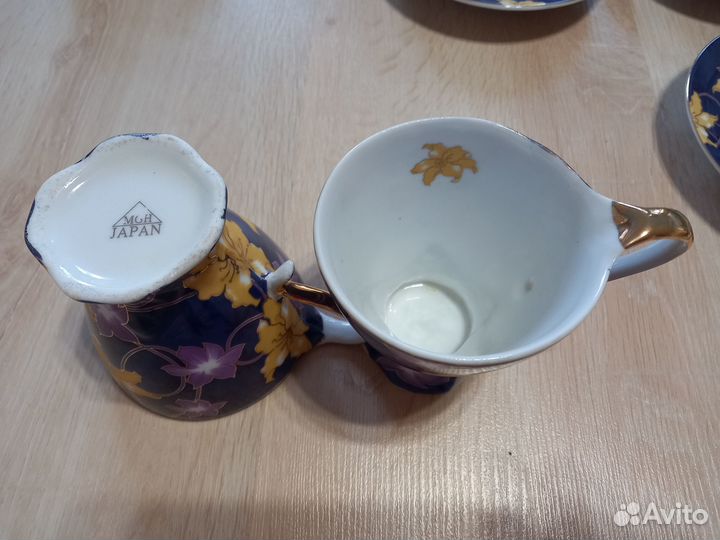 Японский кофейный сервиз, посуда коробкой ассорти