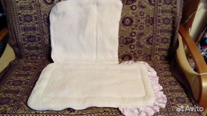 Конверт для выписки зимний из овчины и одеяла