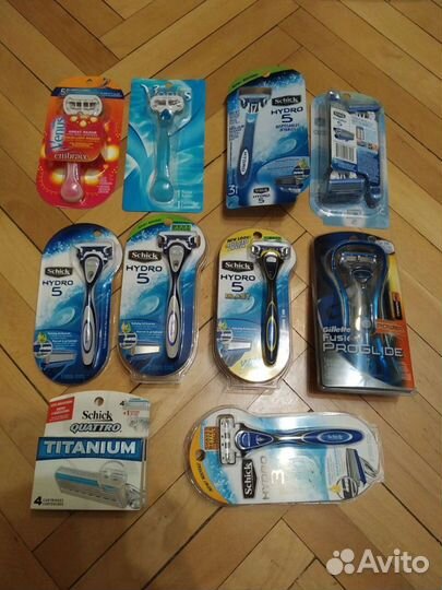 Бритвы Gillette и Schick / Wilkinson sword