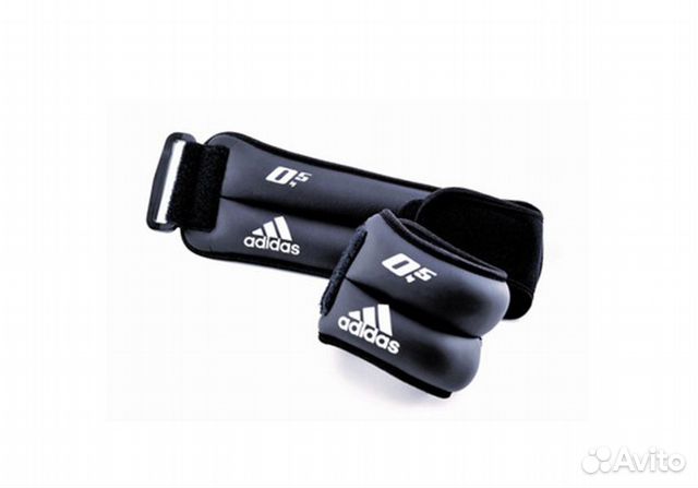 Утяжелители Adidas на запястья/лодыжки, 2 шт, 0,5