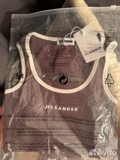 Jil sander майка женская premium S