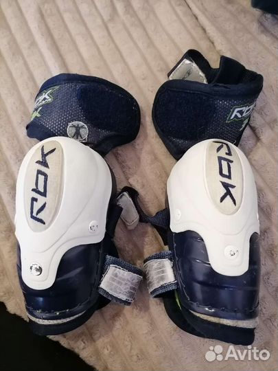 Налокотники хоккейные детские