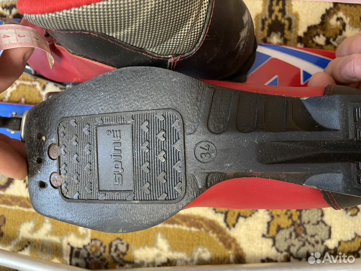 Лыжи, ботинки, палки(комплект) детские