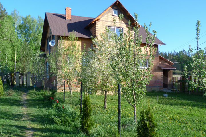 Коттедж 128 м² на участке 18 сот.