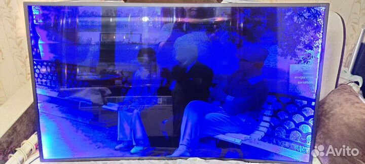 Samsung qled UE55JS8500 битая матрица