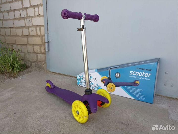 Детский самокат Kreiss с дефектом