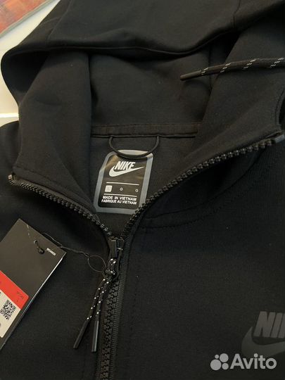 Nike tech fleece комплект черный