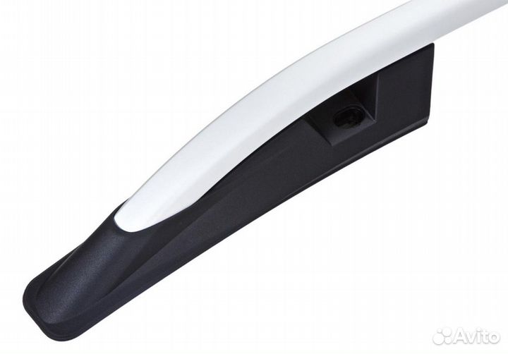 Рейлинги на крышу Nissan Navara с 2015 - (с попере