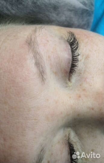 Наращивание ресниц модель