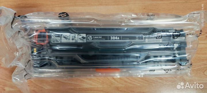 Картридж оригинал HP cc530a