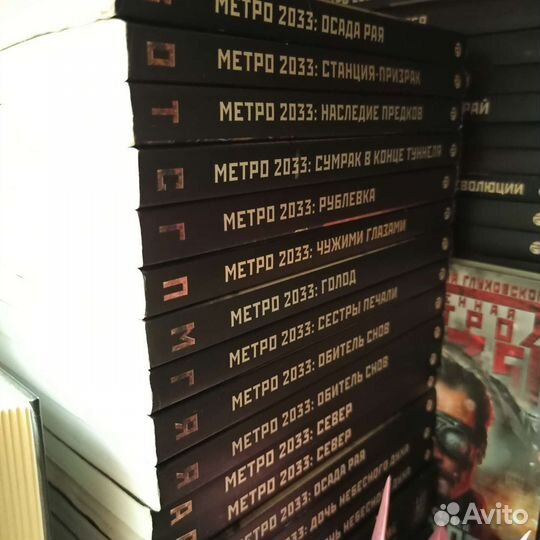 Книги серии метро 2033