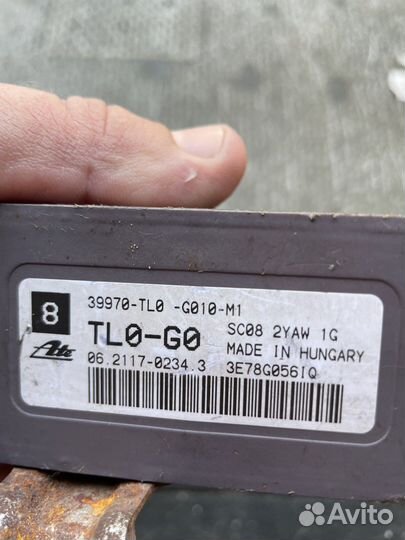 Датчик ускорения Honda Accord 8 CU бу оригинал