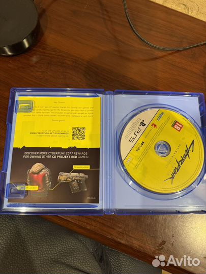 Cyberpunk 2077 phantom liberty PS5 диск
