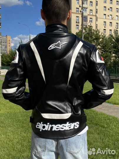 Мотокуртка alpinestars кожа