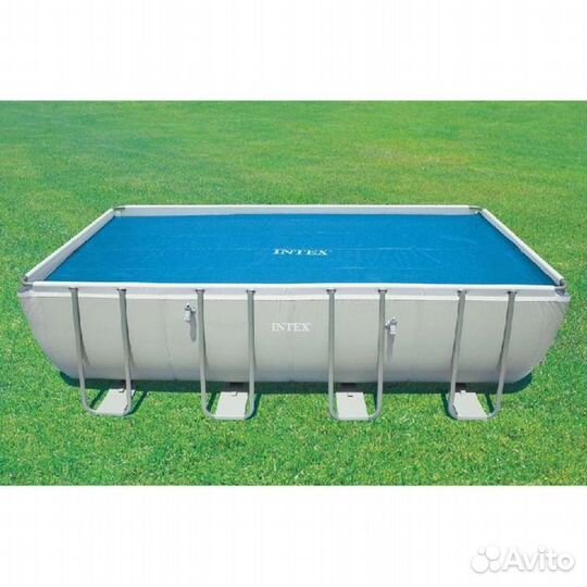 Тент прозрачный на бассейн 400х200 см