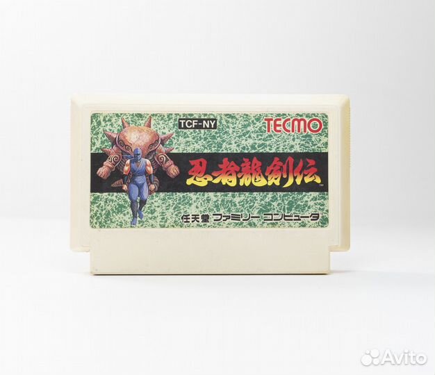 Картридж famicom - Ninja Gaiden / Ninja Ryukenden