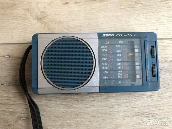 Вега рп-241-1, радиоприемник со схемой, 1993 г