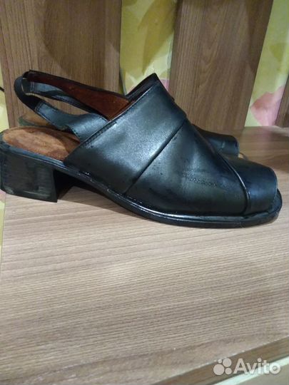 Мюли женские 37 размер натуральная кожа
