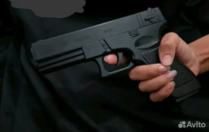 Газовая Зажигалка в виде пистолета Glock 18 C