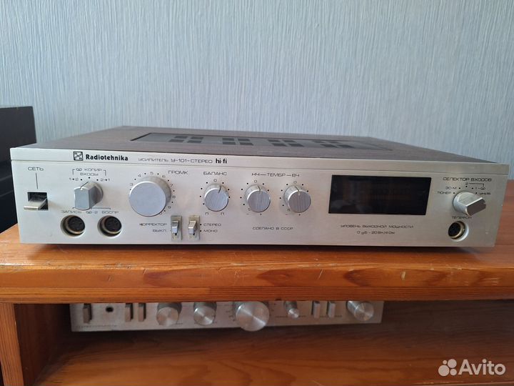 Усилитель Радиотехника с 2 трансами