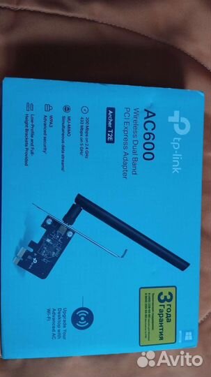 Wi-Fi адаптер Tp-link AC600 Archer T2E