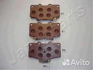 Колодки передние дисковые toyota 4 Runner pa291