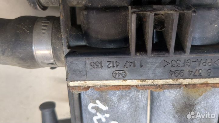 Кран отопителя BMW 5 E39