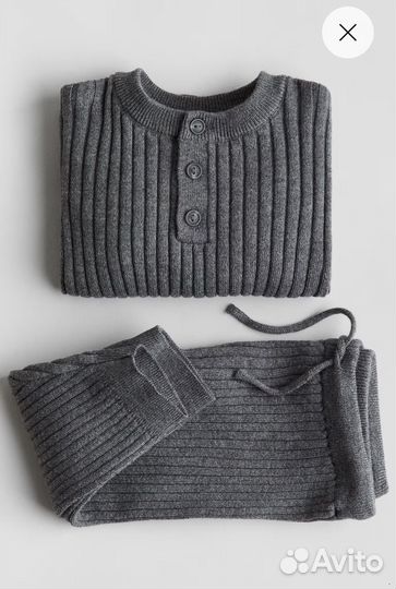 Костюм в рубчик H&M 86 новый