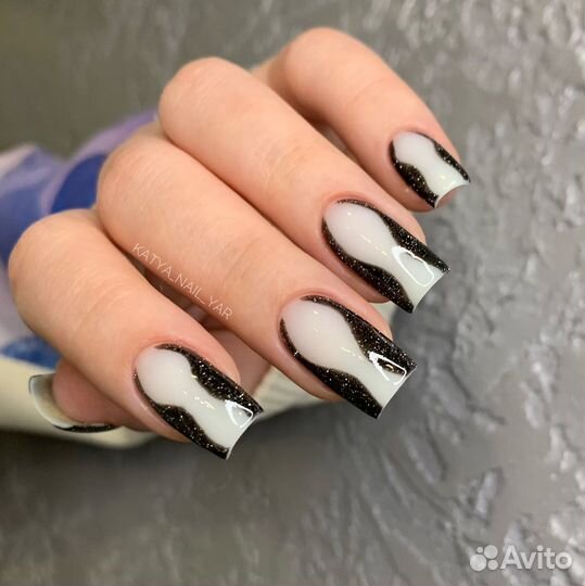 Маникюр с покрытием гель лак