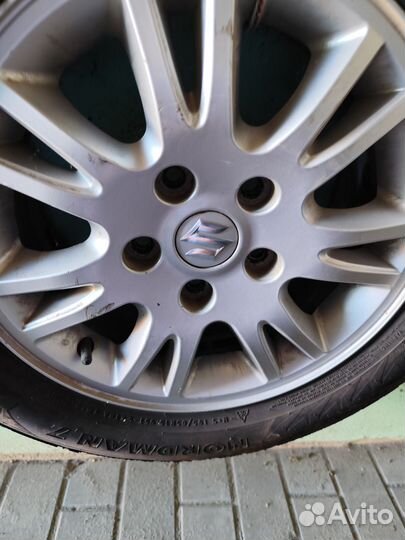 Оригинальные диски Suzuki и шины Nokian сборе