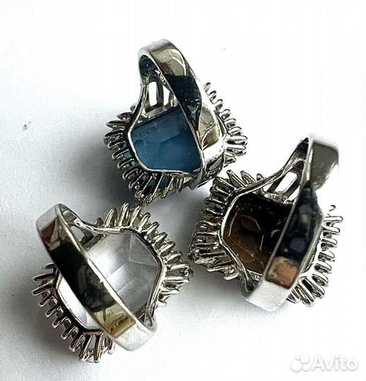 Кольцо крупное бижутерия