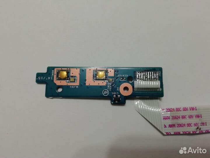 Кнопка вкл. WI-FI, звук HP ProBook 4540s