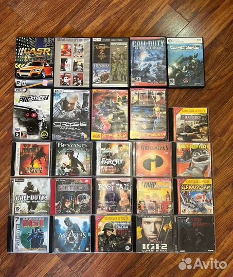 Компьютерные игры на дисках