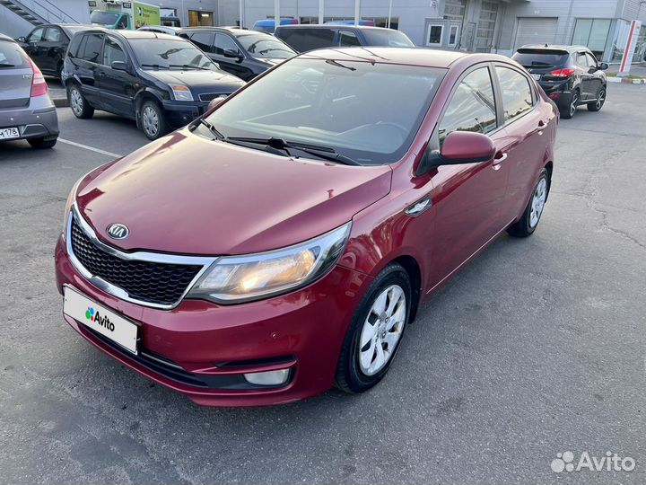 Kia Rio 1.6 AT, 2015, 188 478 км