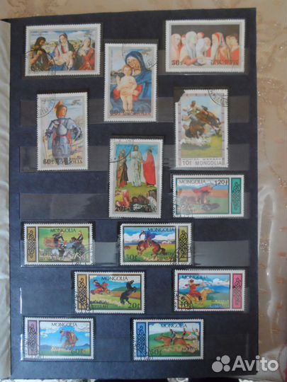 Марки разных стран