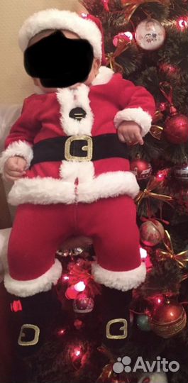 Костюм на Новый Год от 3-6 месяцев для мальчиков