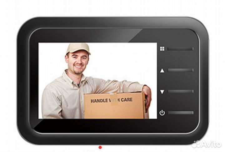 Видеоглазок Topvico с дисплеем и дверным звонком