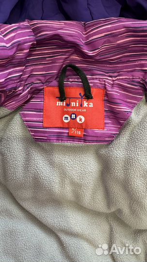 Зимний костюм для девочки 116