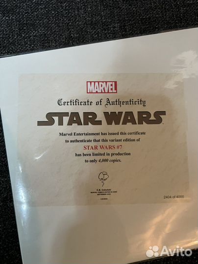 Комикс comics Star wars #7