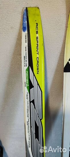 Лыжи беговые Fischer RCS junior коньковые