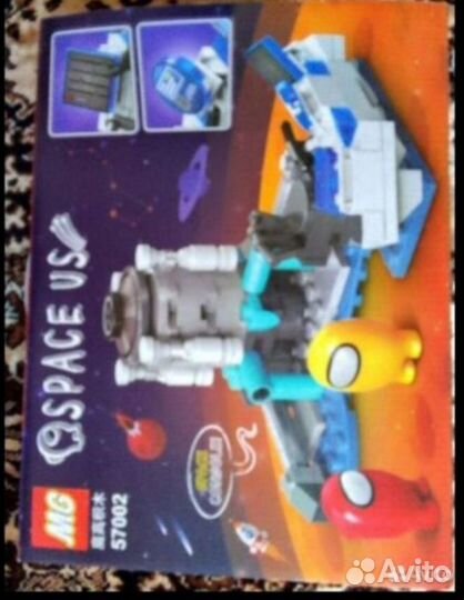 Конструктор Лего амонг ас (among ace/space US)