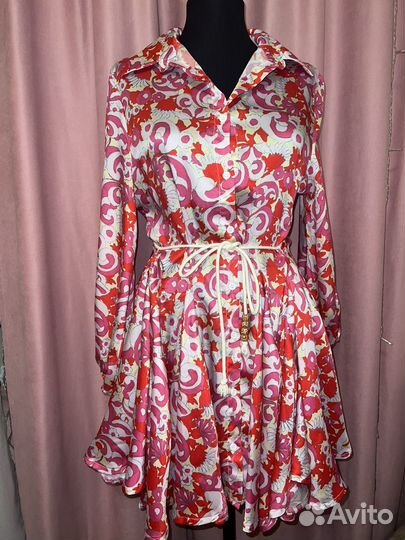 Платье женское летнее розовое