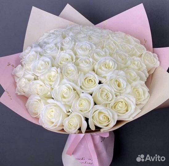 Белоснежная Роза. Букет с Доставкой