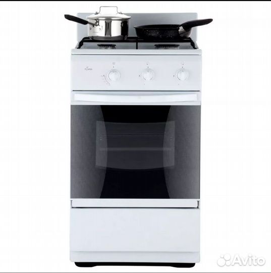 Газовая плита новая с электрической духовкой