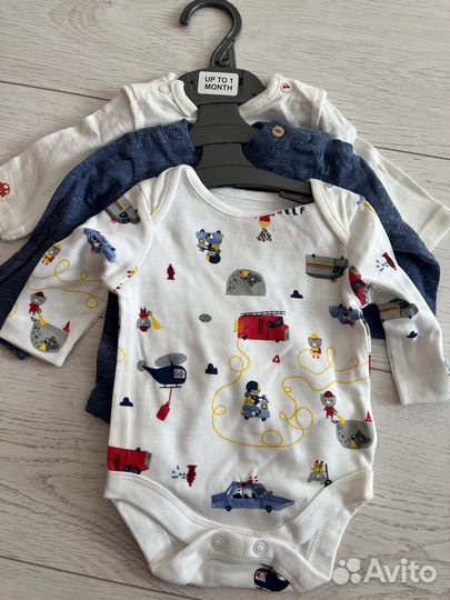 Боди для мальчика mothercare новые